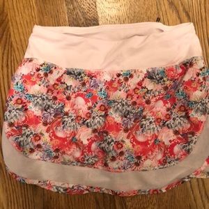 Lululemon tennis skirt running 2